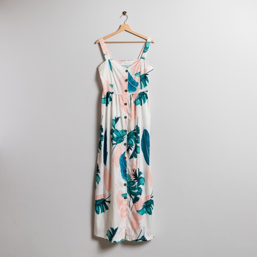 [E7650 ranis yehia] Floral dress