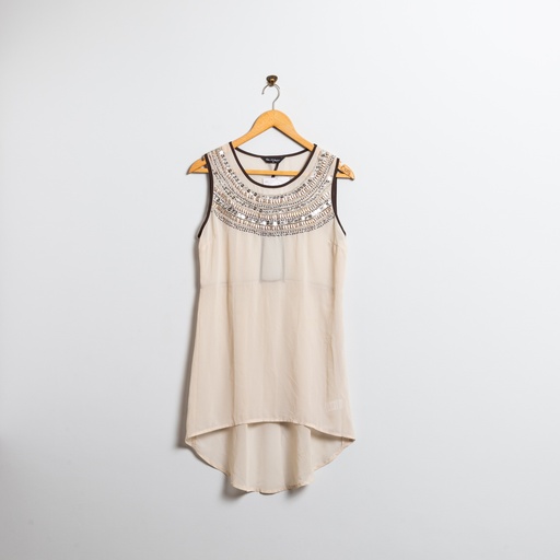 [E10803 ola] Embroidery blouse 